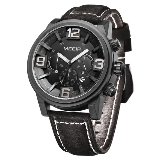 Simple Casual Sports Watch Leather