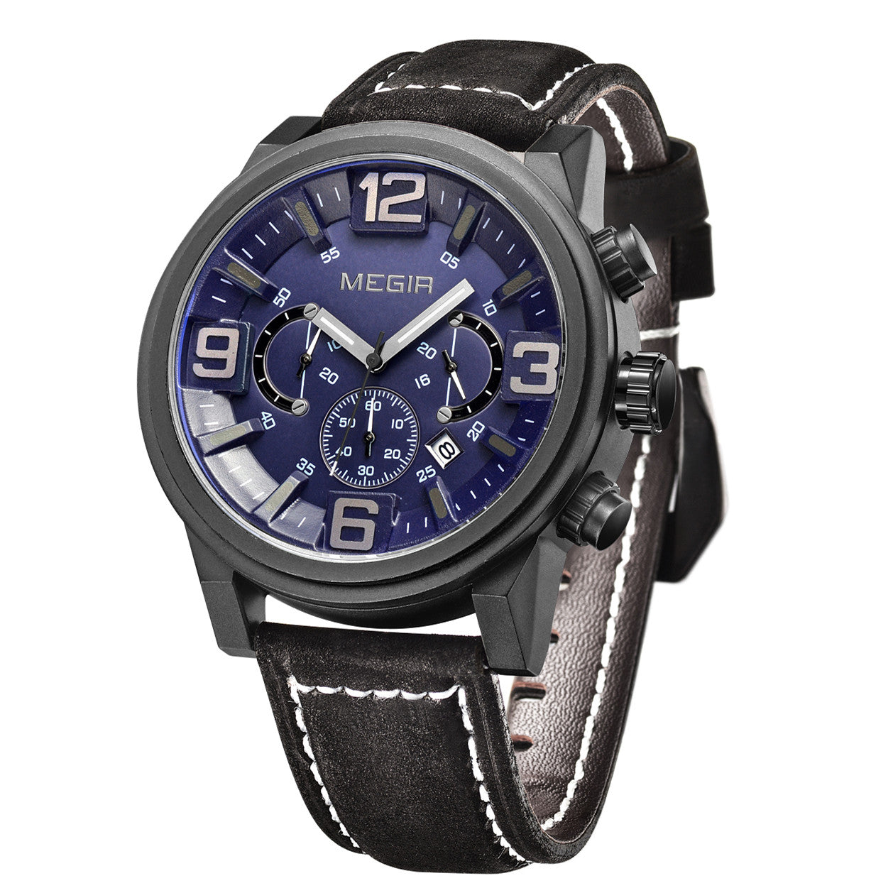 Simple Casual Sports Watch Leather