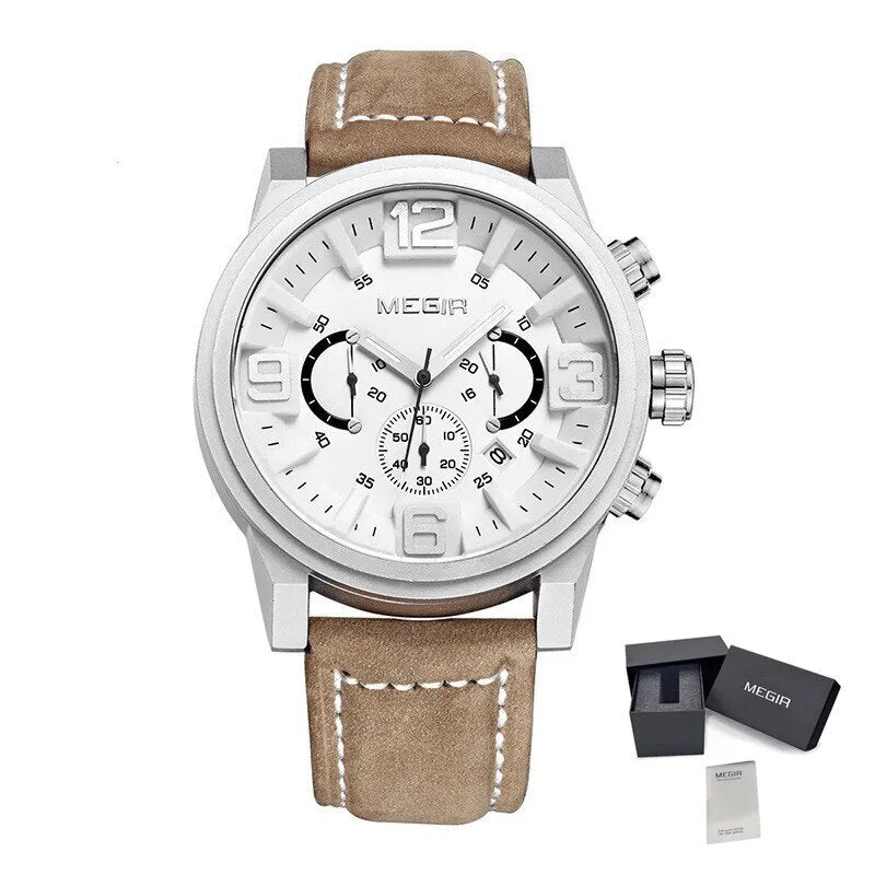 Simple Casual Sports Watch Leather