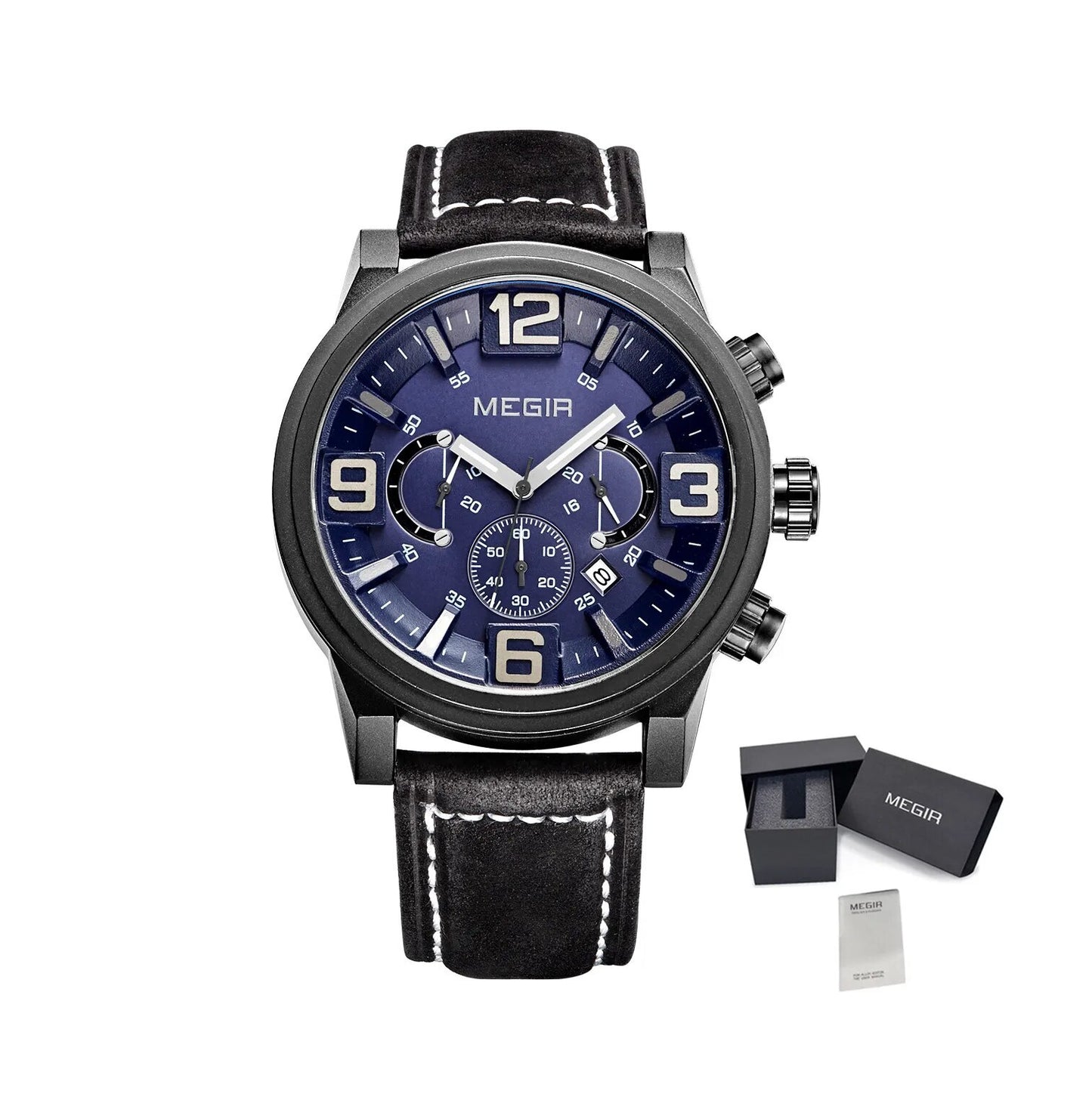 Simple Casual Sports Watch Leather