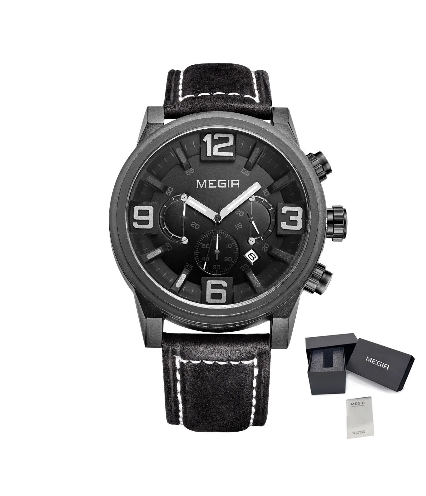 Simple Casual Sports Watch Leather