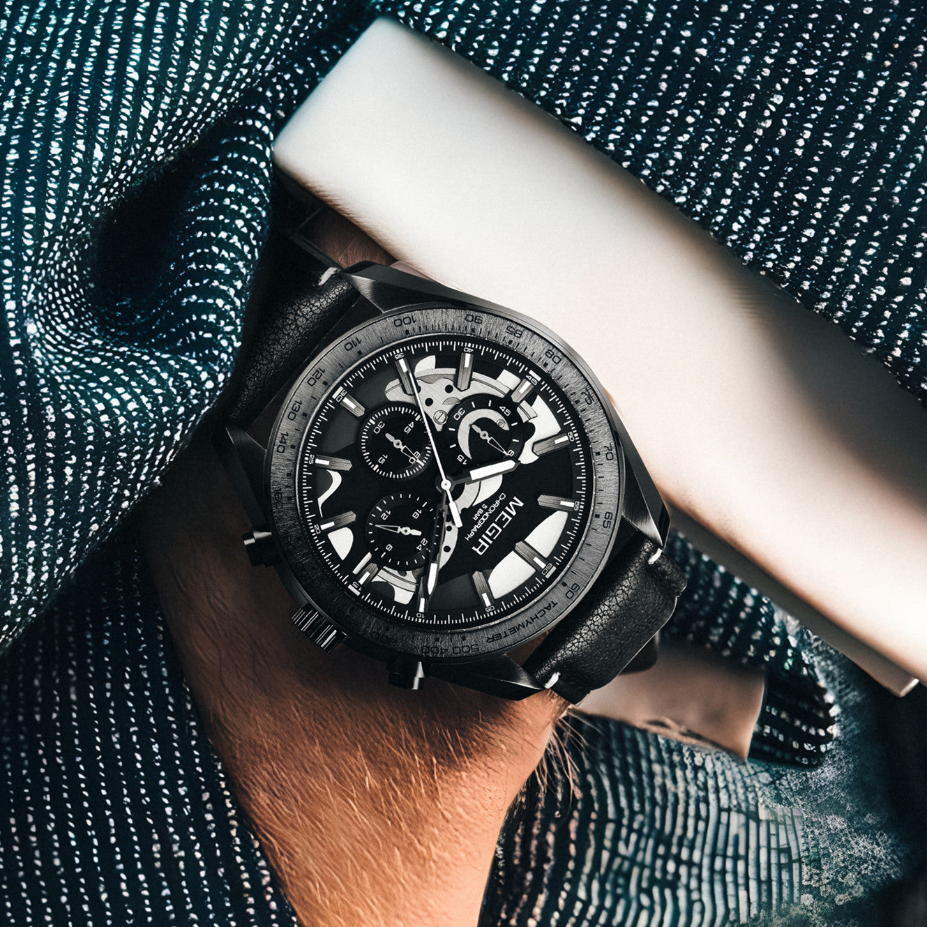 Ontarial Quartz Chronograph Business Casual