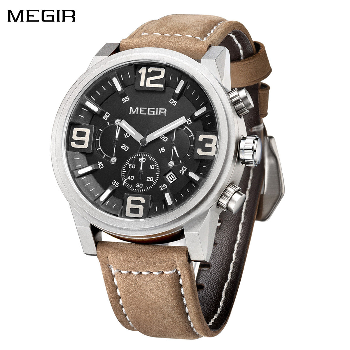 Simple Casual Sports Watch Leather