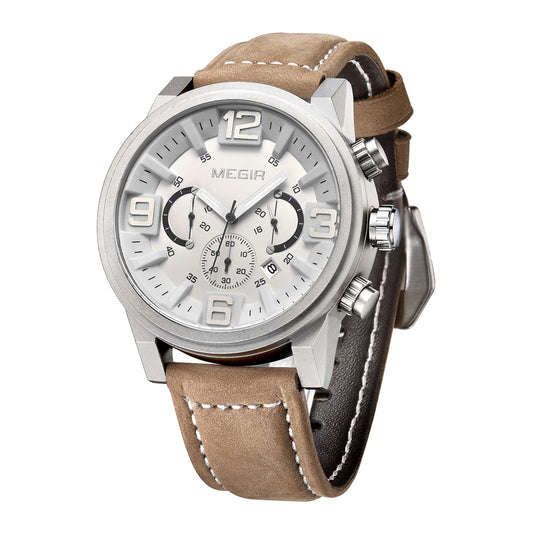 Simple Casual Sports Watch Leather